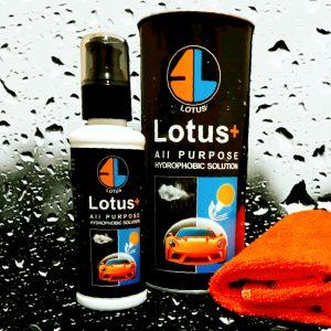 محلول آبگریز شیشه و بدنه چند منظوره لوتوس پلاس